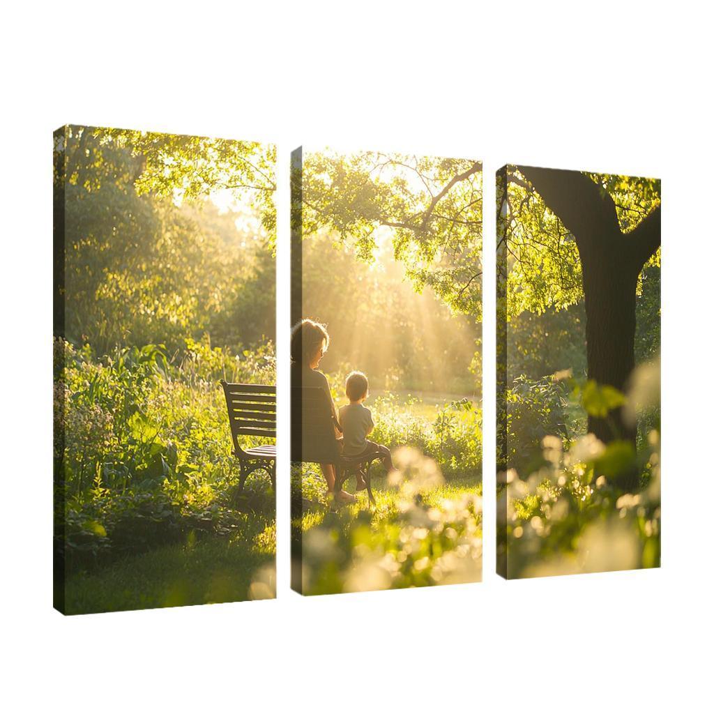 In Every Breath The Essence Of Motherhood Custom Paintings Frame