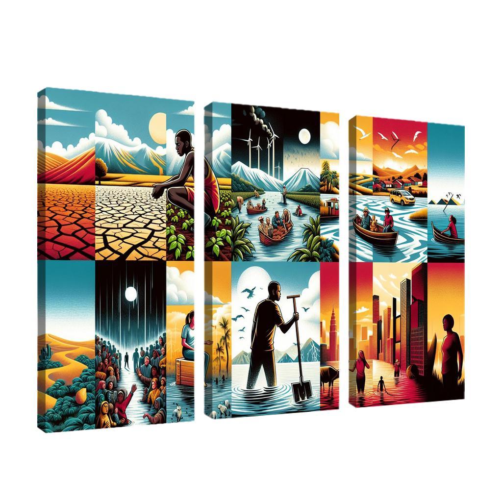 Interconnected Futures The Global Impact Of Climate Change Art Trends