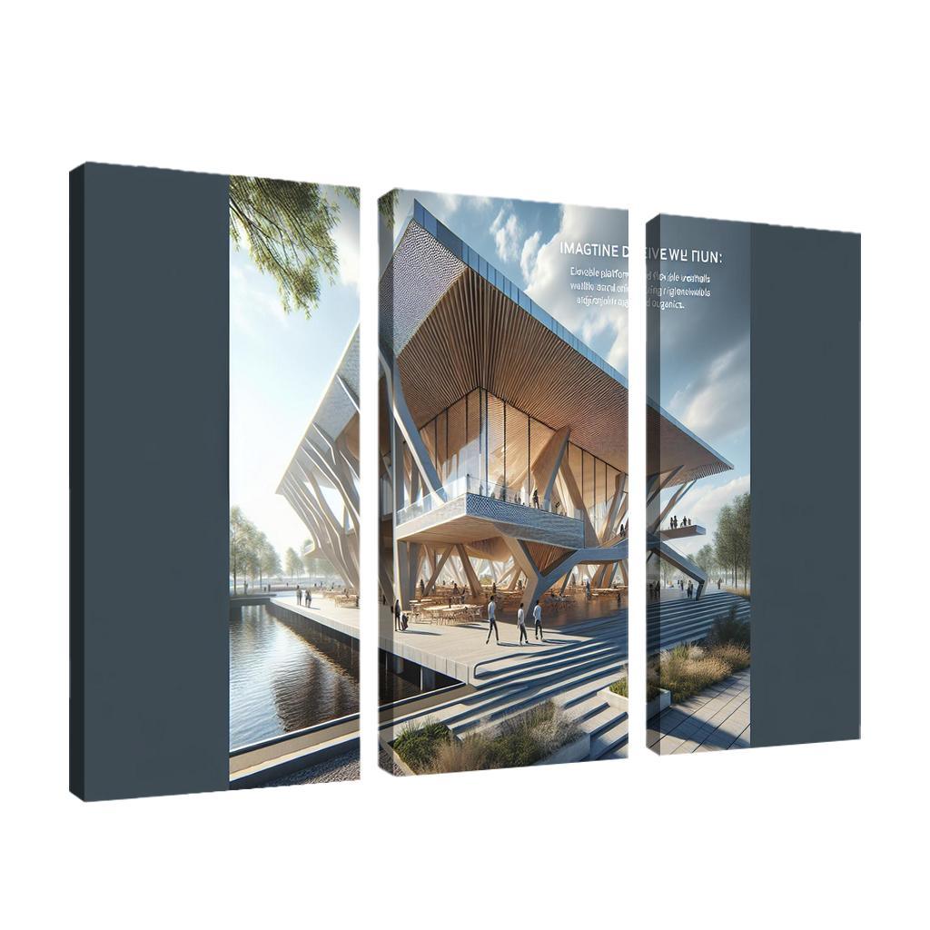 The Resilient Pavilion Custom Paintings Frame