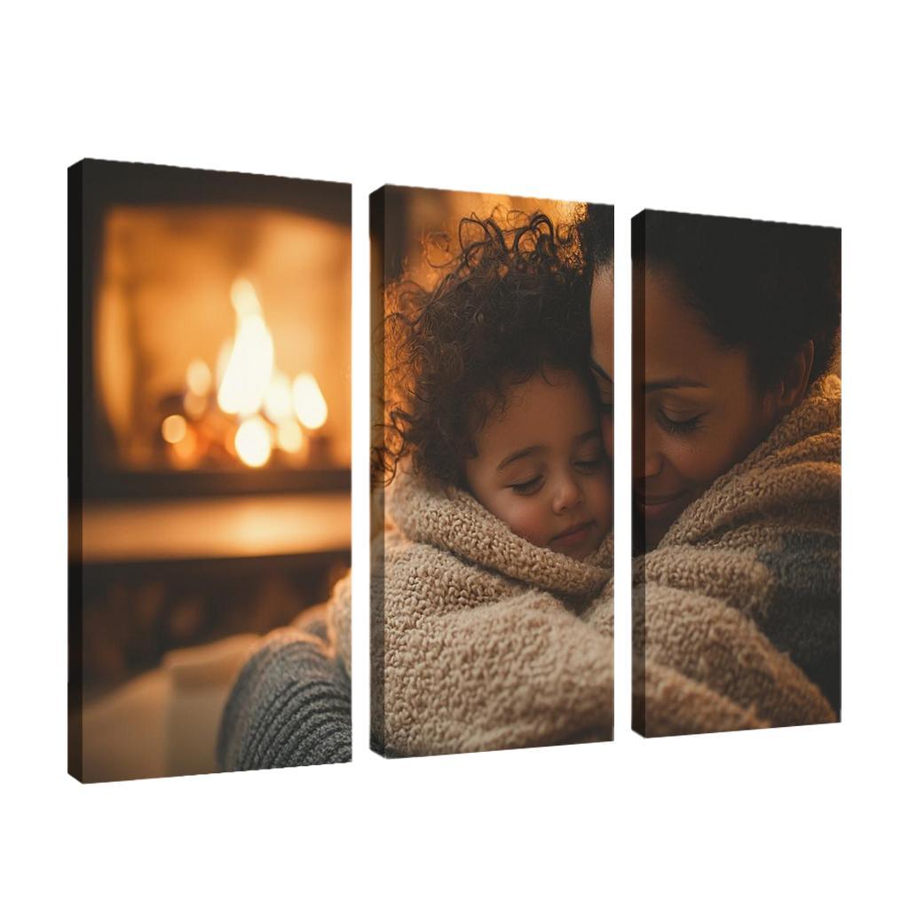 Cocooned In Love A Mothers Warmth Custom Paintings Frame