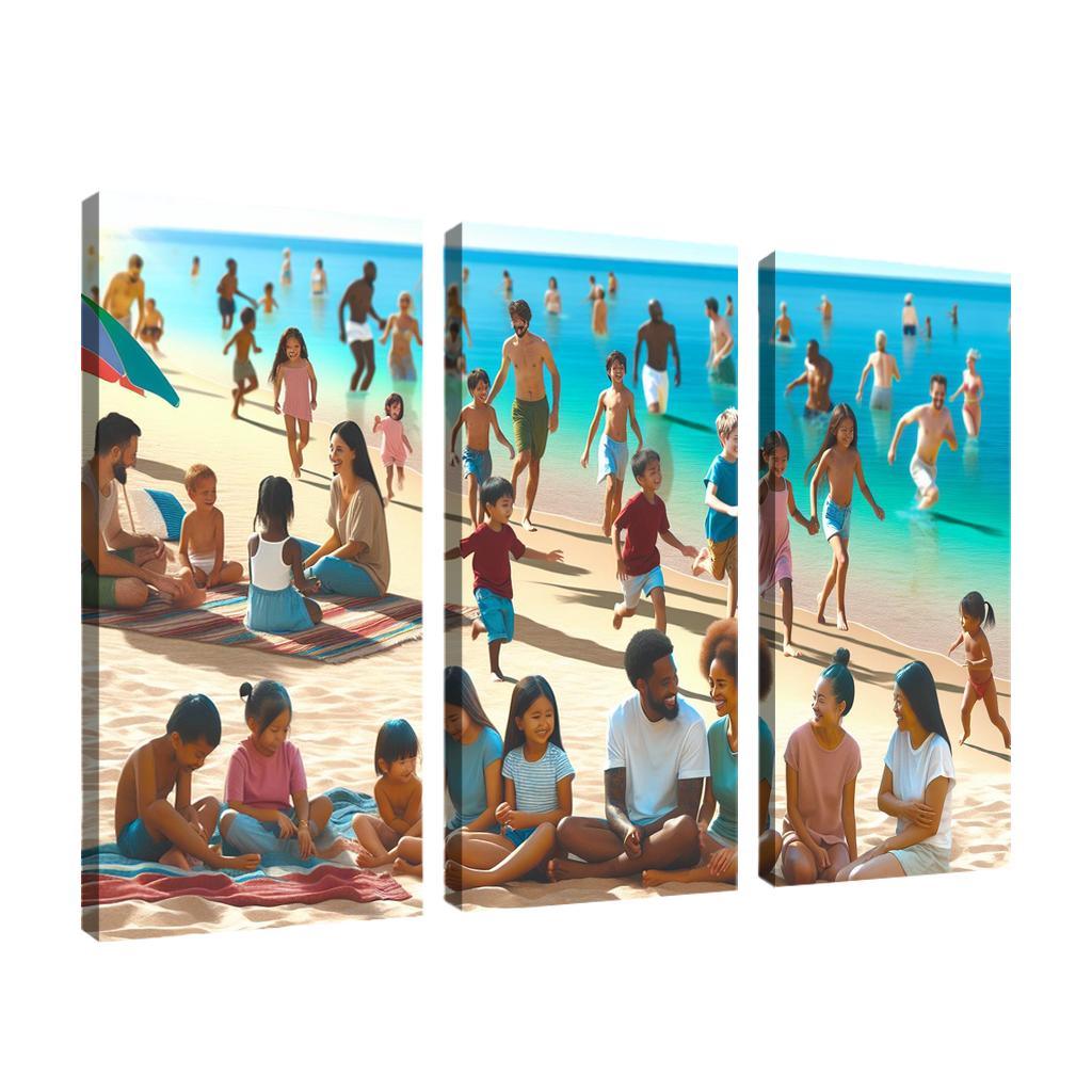 Emerald Cove Family Fun And Exploration Premium Artwork Frames