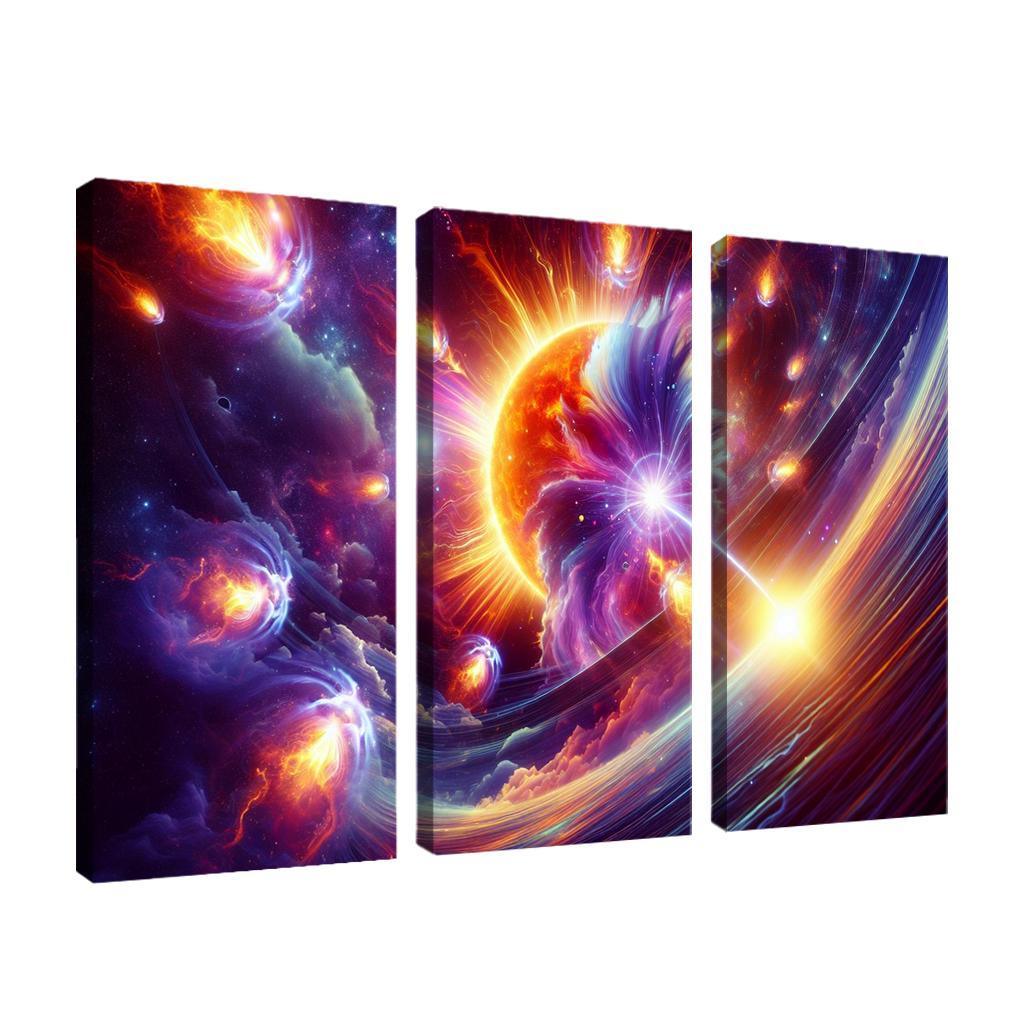 The Allure Of Space Weather Abstract Paintings Frame