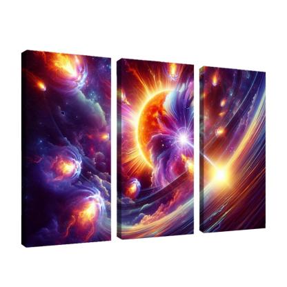 The Allure Of Space Weather Abstract Paintings Frame