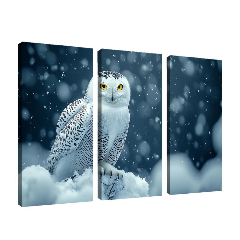 The Elegant Snowy Owl Guardian Of The Arctic Art Trends