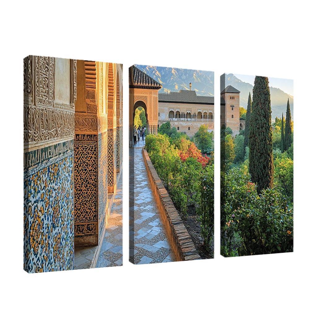 Alhambra Abstract Paintings Frame