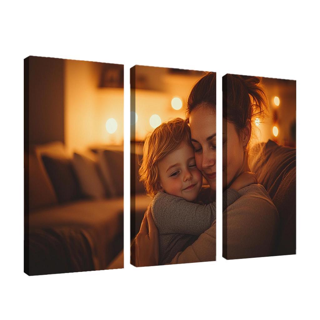 Caring Hands The Touch Of A Mother Canvas Paintings Frame