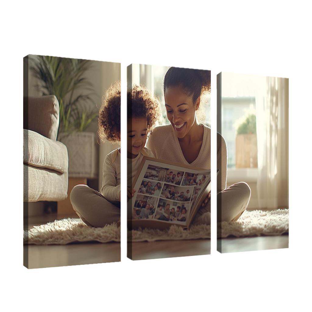 The Embrace Of Memories A Mothers Love Custom Paintings Frame