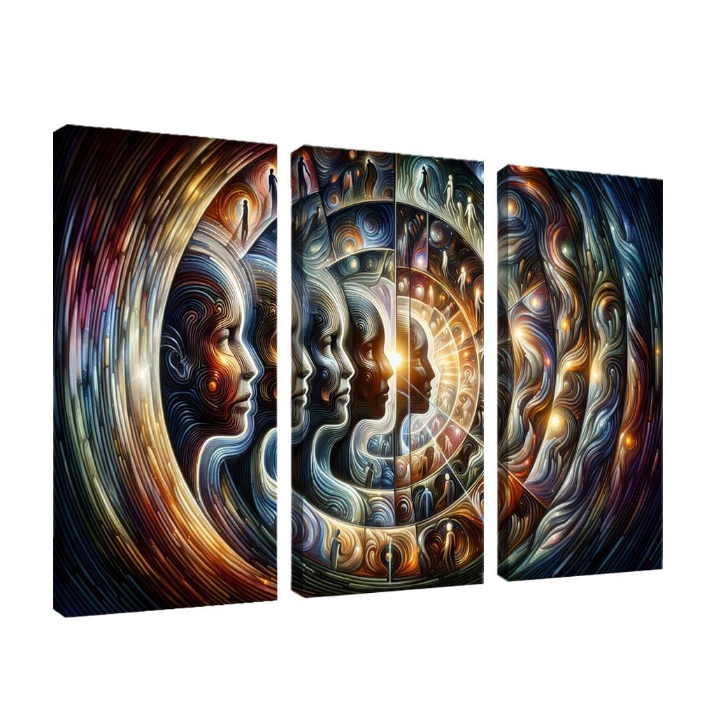 Infinite Echoes Of Self Premium Artwork Frames