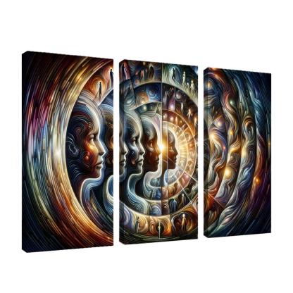 Infinite Echoes Of Self Premium Artwork Frames