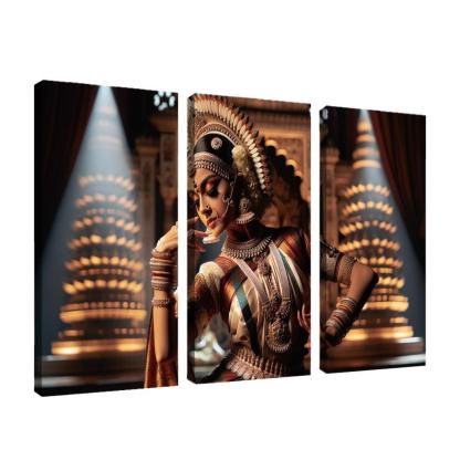 Bharatanatyam The Dance Of The Divine Modern Paintings Frame