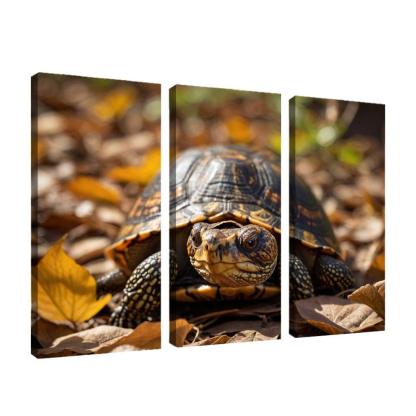 The Elegant Swallowtail Butterfly In A Wildflower Meadow Framed Paintings