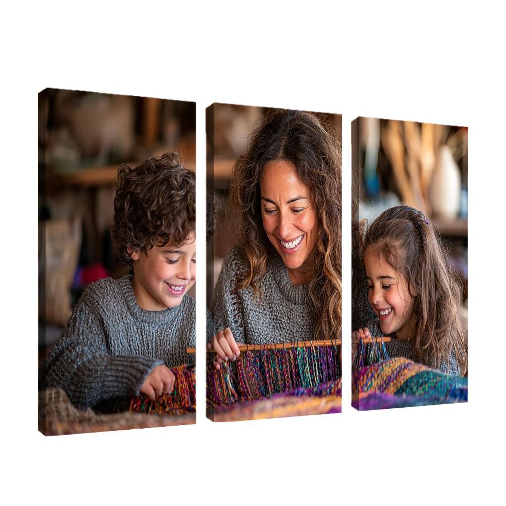 Woven With Love A Mothers Heartfelt Story Canvas Paintings Frame
