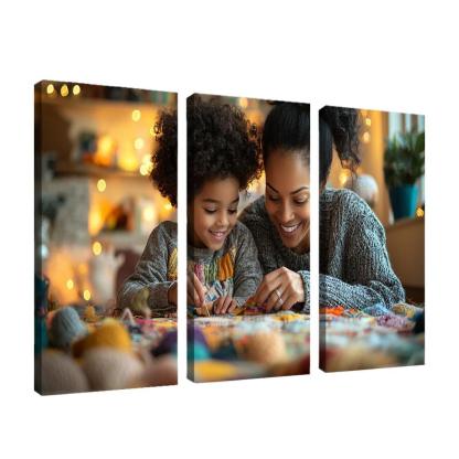 Threads Of Love Weaving A Mother's Legacy Canvas Paintings Frame