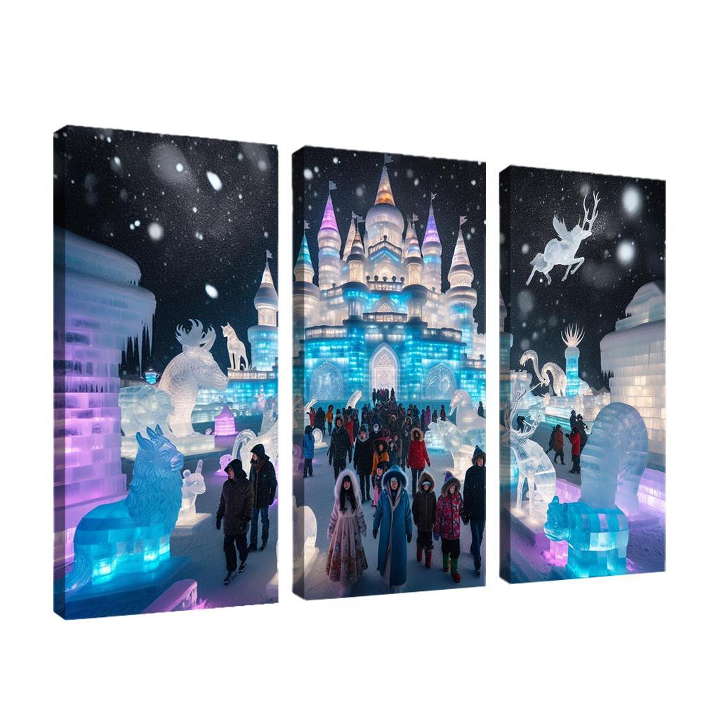 Harbin Ice And Snow Festival - China Framed Paintings