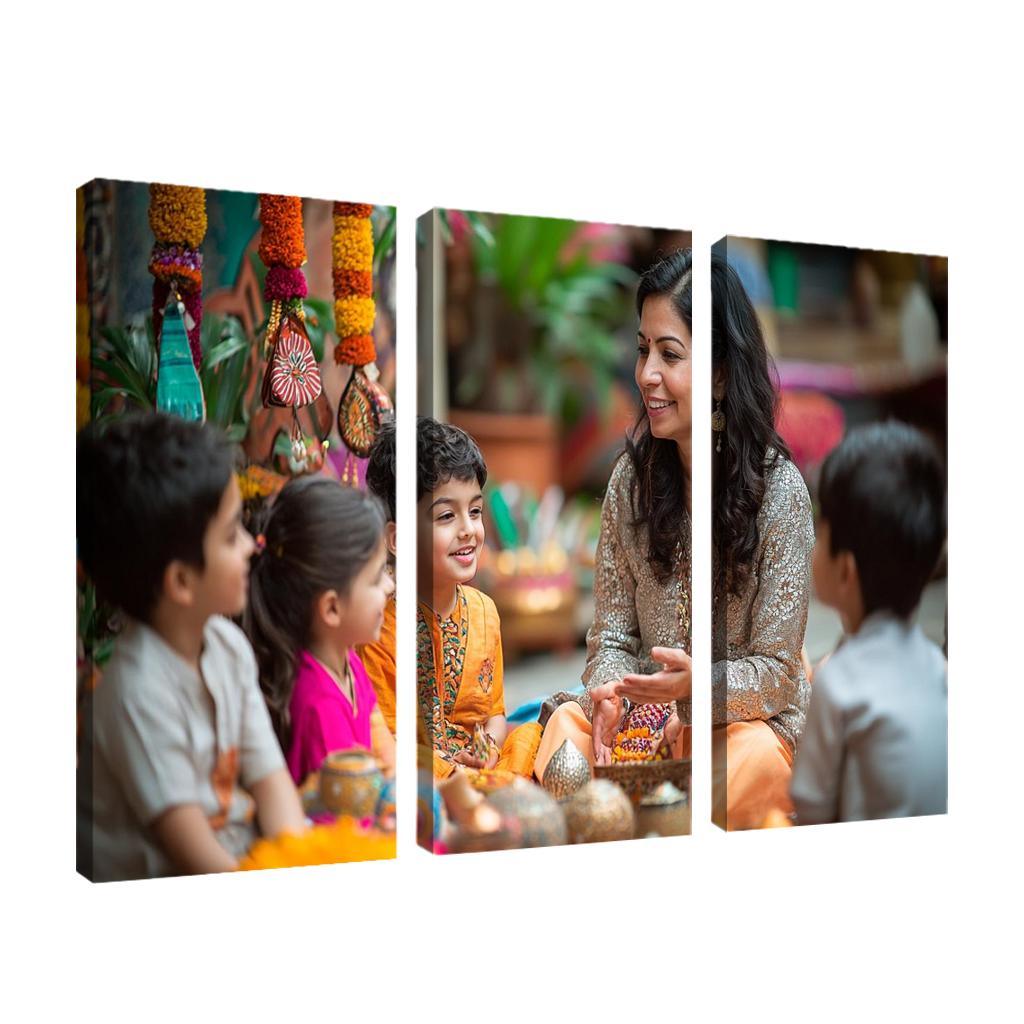 Threads Of Love A Mothers Connection To Heritage Custom Paintings Frame