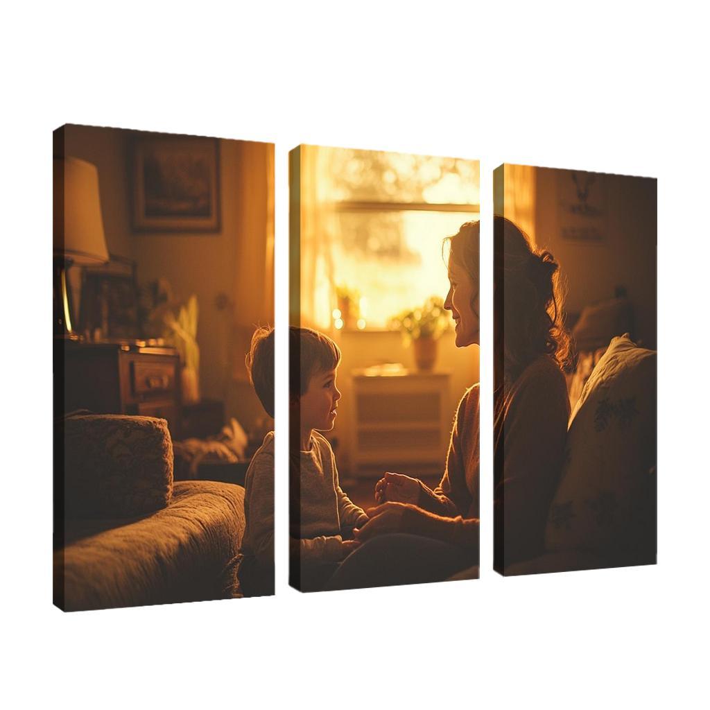The Echoes Of Her Heart A Mothers Wisdom Canvas Paintings Frame