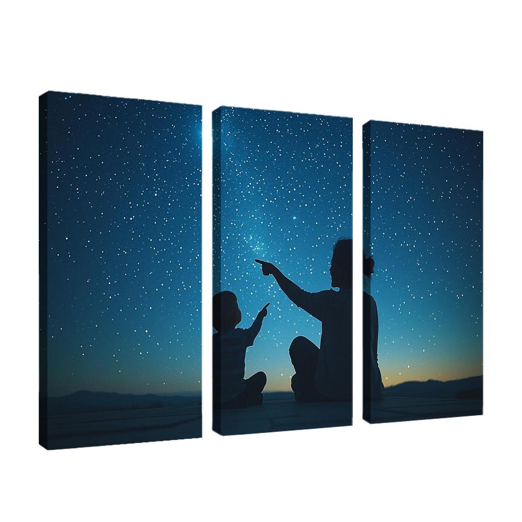 Guiding Stars Lessons In The Night Custom Paintings Frame
