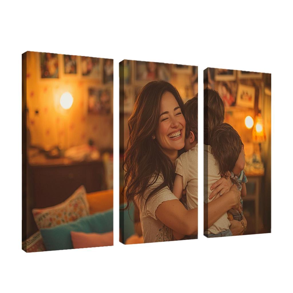 The Heart Of Family A Mothers Embrace Modern Paintings Frame