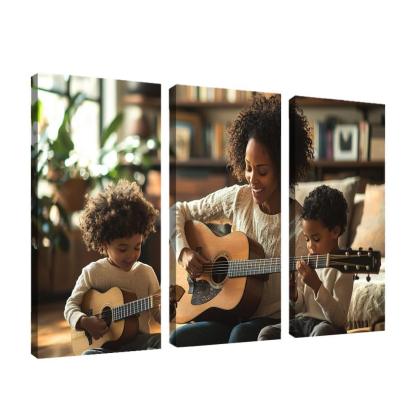 The Rhythm Of Our Hearts A Mothers Love Song Canvas Paintings Frame