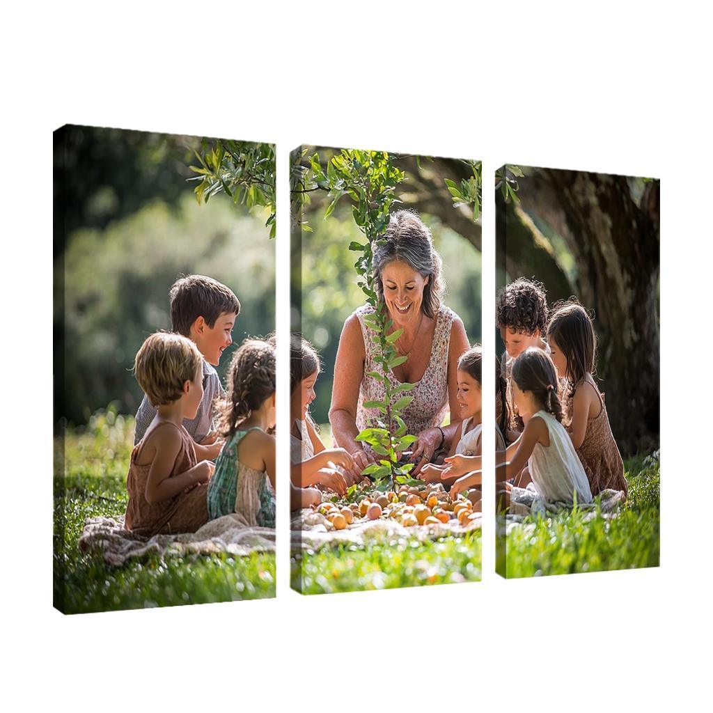 Branches Of Love A Mothers Family Tree Canvas Paintings Frame
