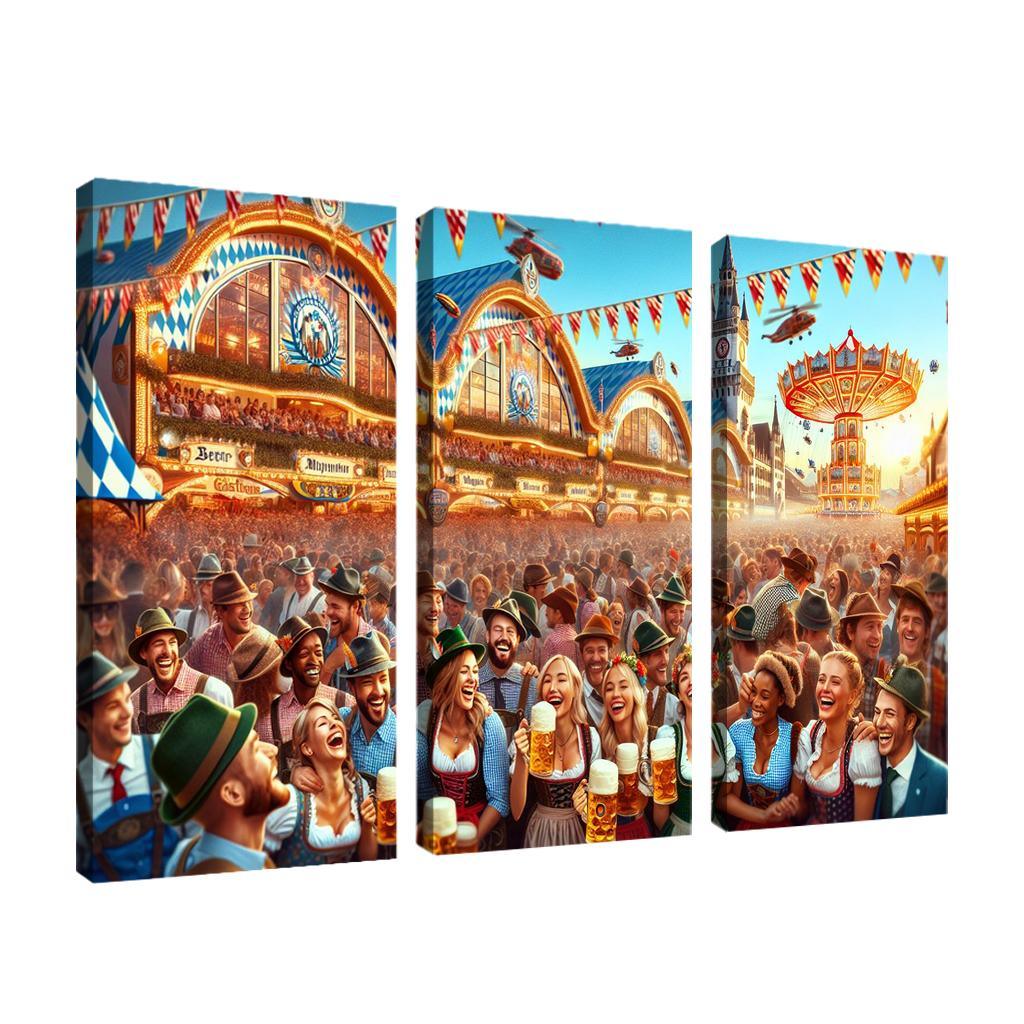 Oktoberfest - Germany Modern Paintings Frame