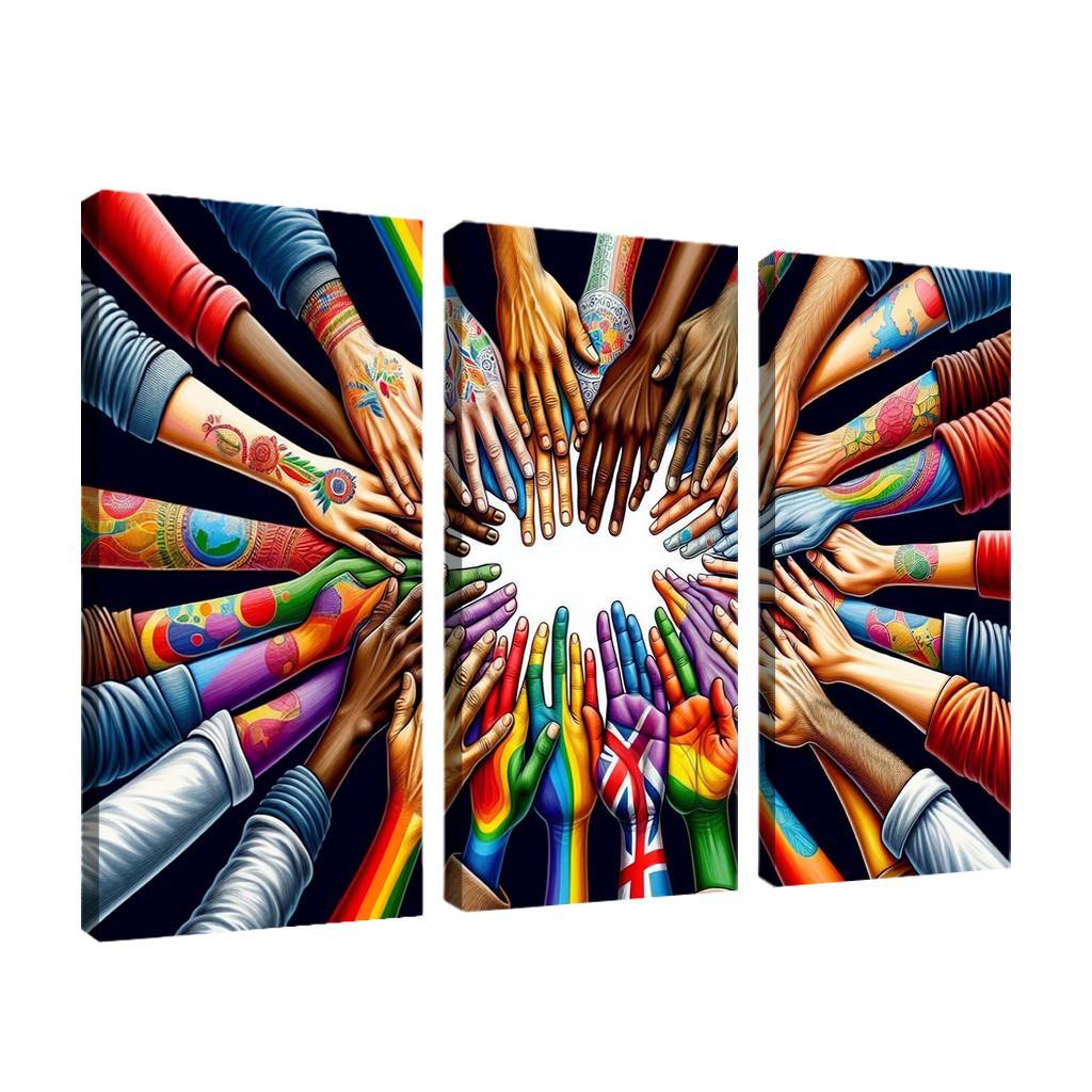 Art For Peace A Global Call To Action Custom Paintings Frame