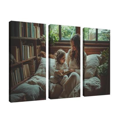 The Gentle Whisper Of Love A Mothers Voice Canvas Paintings Frame