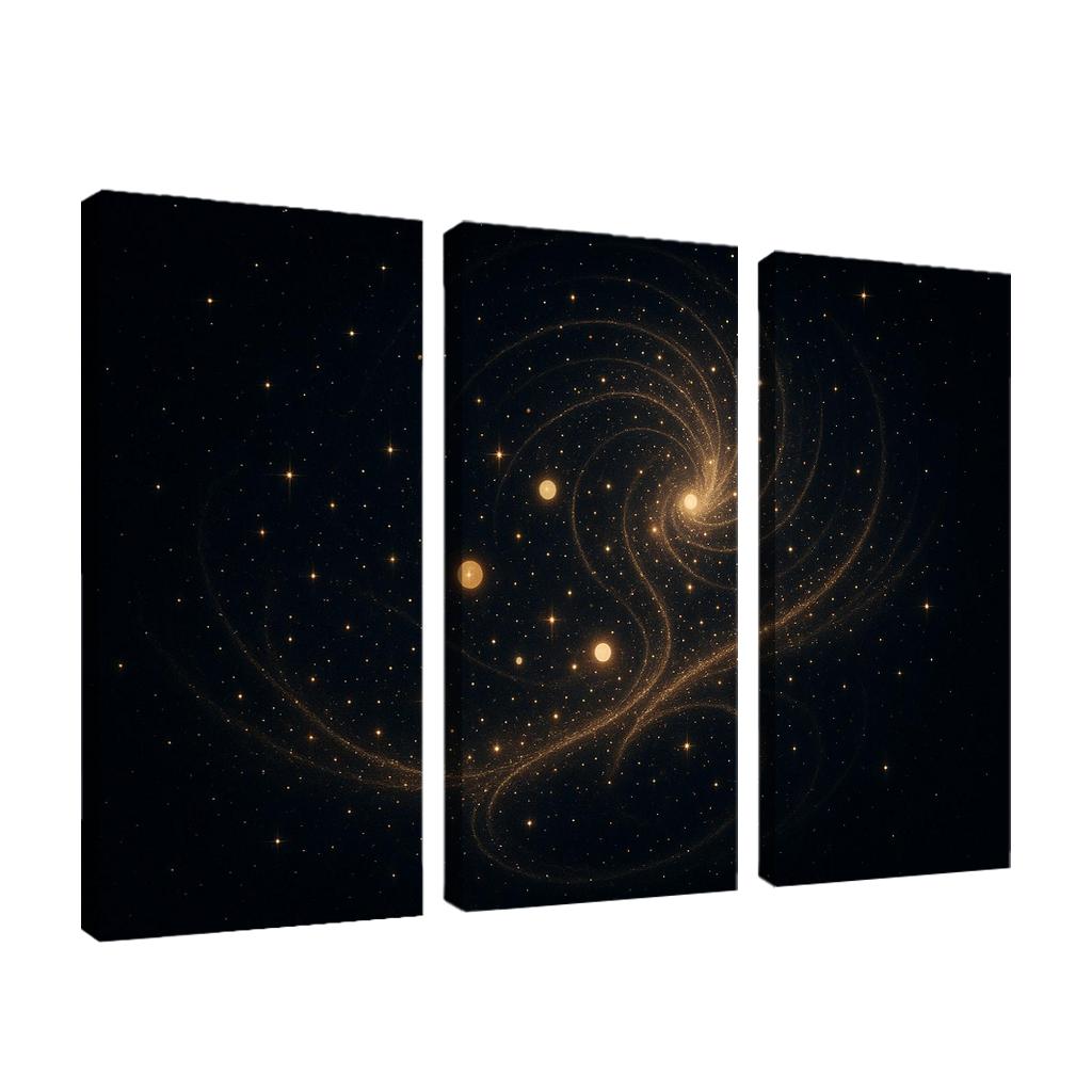 Celestial Dance Of Ideas Oil Paintings Frame