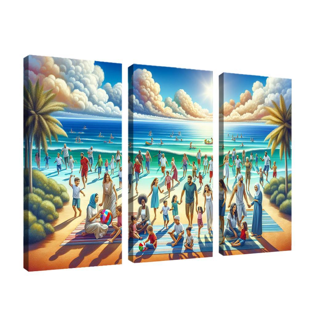 Whimsical Cove Nature's Playground Custom Paintings Frame