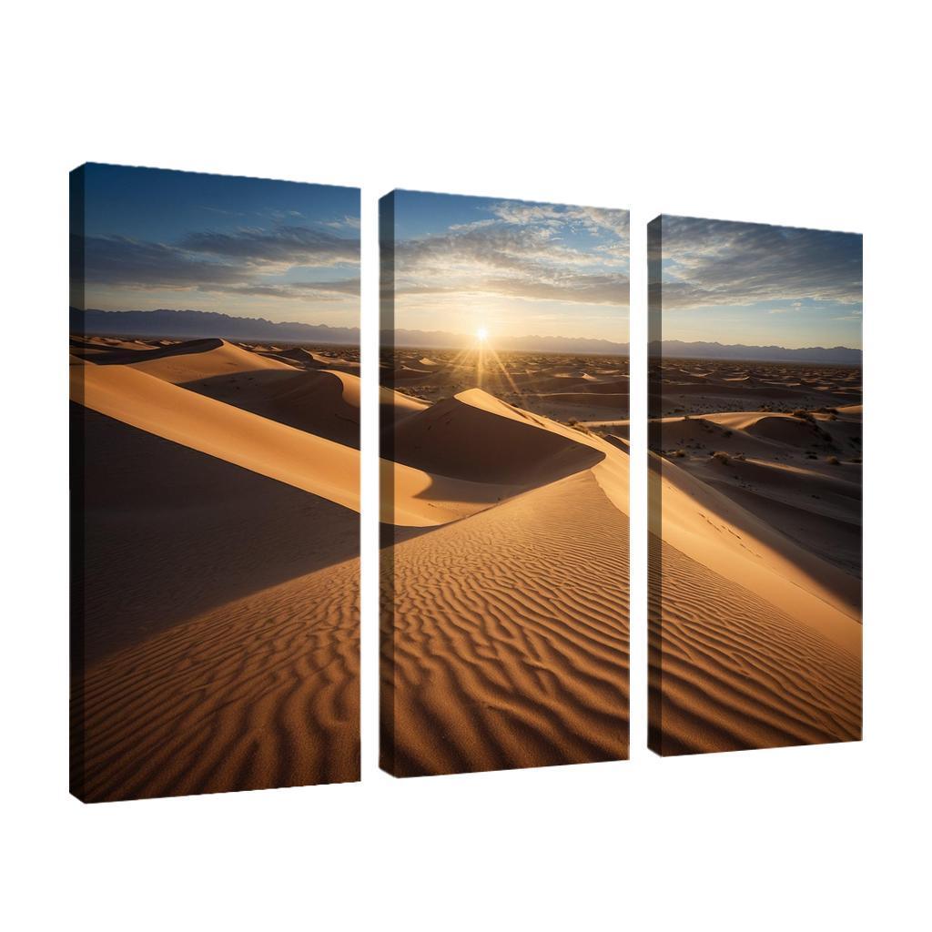 The Enigmatic Beauty Of Desert Landscapes Oil Paintings Frame