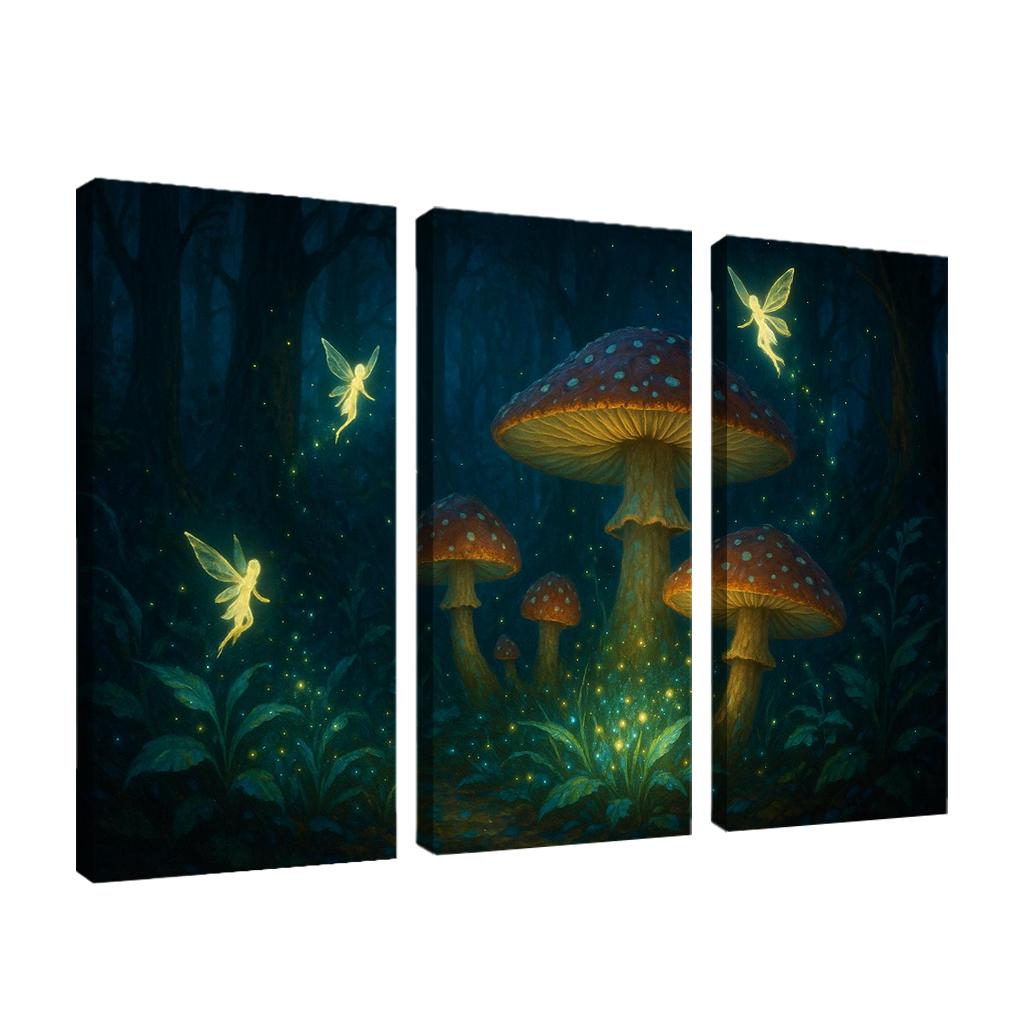 Fairy Tale Forest - Enchanted Realm Framed Paintings
