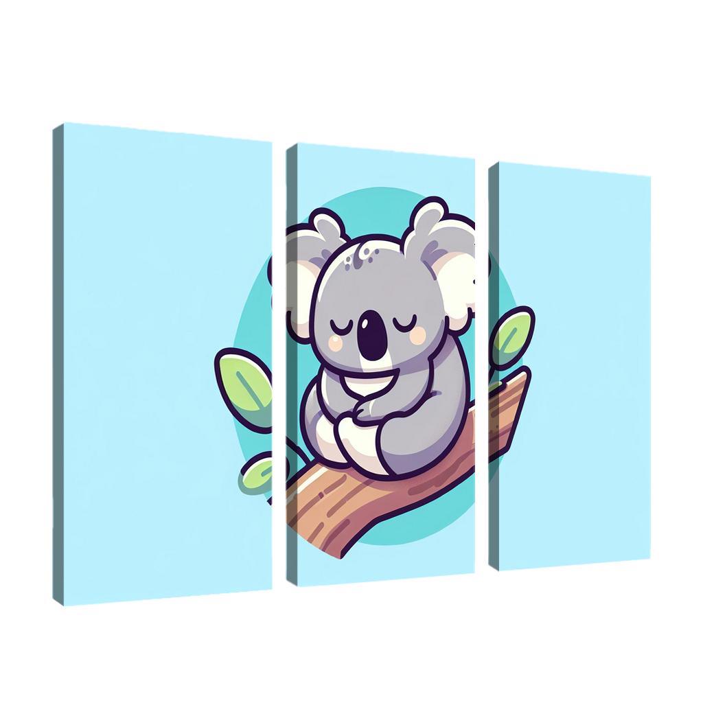 Cuddly Koala Modern Paintings Frame