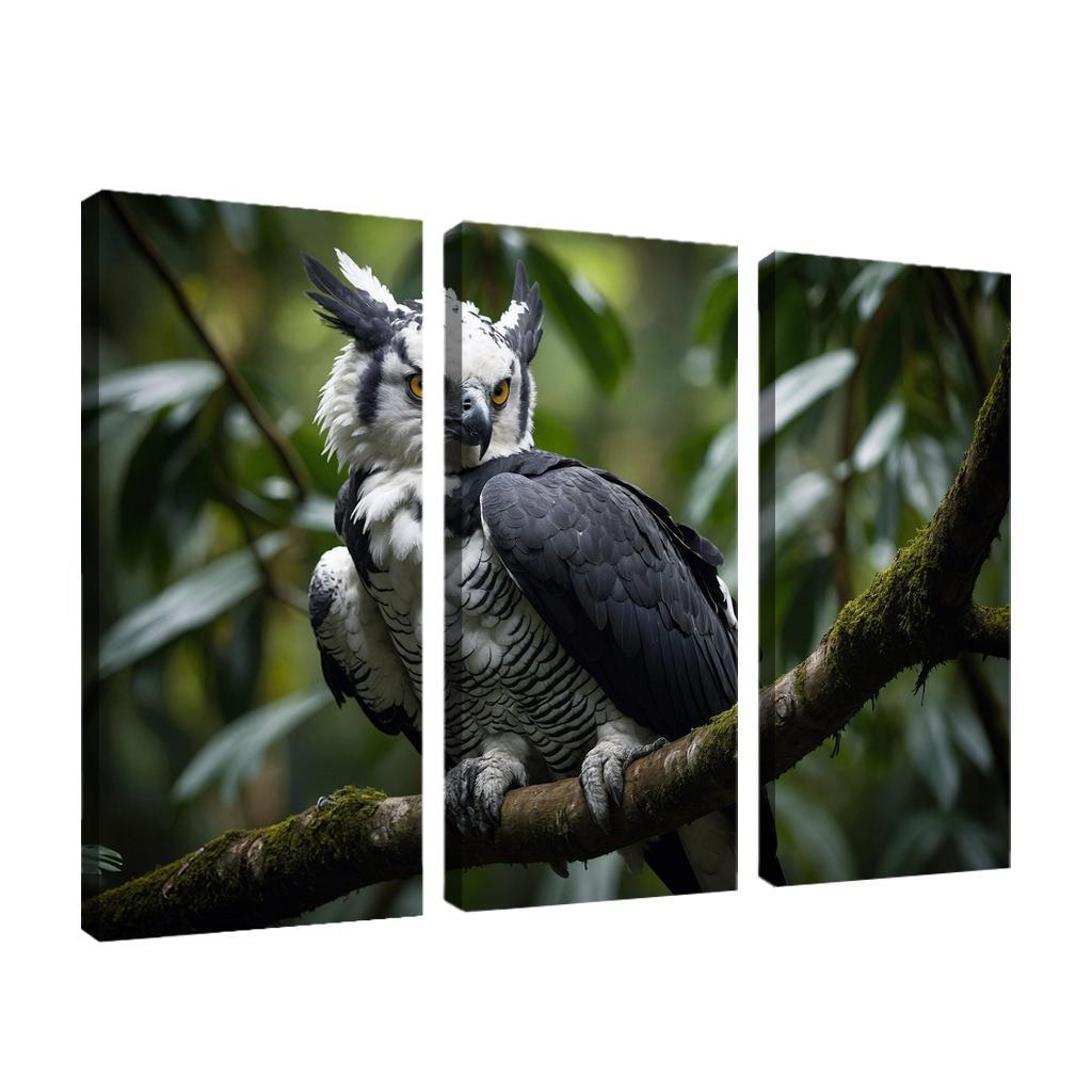The Regal Harpy Eagle The Forest Monarch Custom Paintings Frame