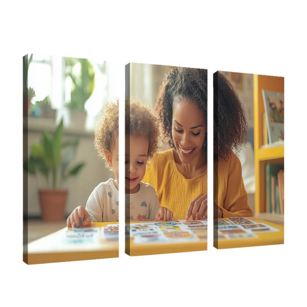 Radiant Dreams A Mothers Vision For The Future Canvas Paintings Frame