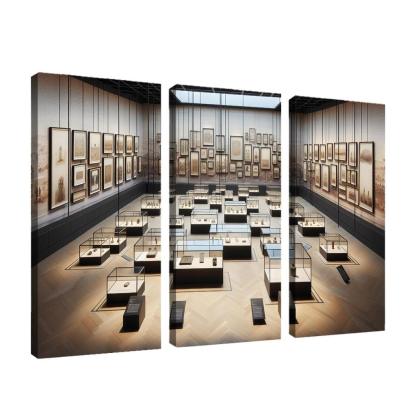 Stolen Heritage The Fight for Cultural Repatriation 3 Piece HD Canvas Wall Art-Original Frame