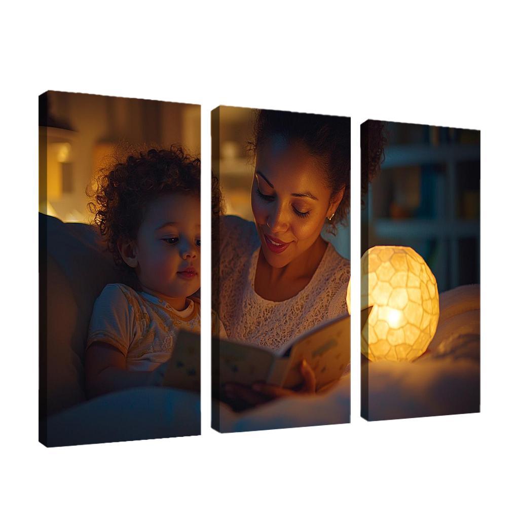 Guardian Angels A Mothers Everlasting Watch Canvas Paintings Frame