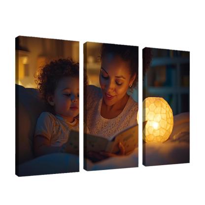 Guardian Angels A Mothers Everlasting Watch Canvas Paintings Frame