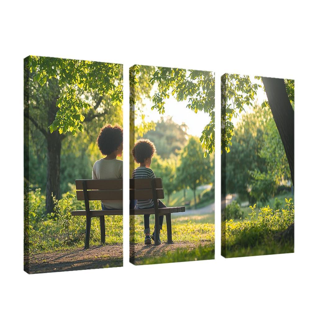 Embracing Change A Mothers Strength In Transition Canvas Paintings Frame