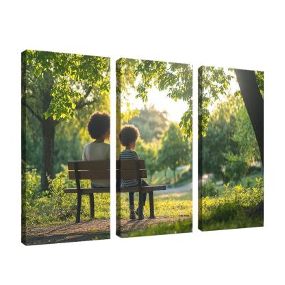 Embracing Change A Mothers Strength In Transition Canvas Paintings Frame