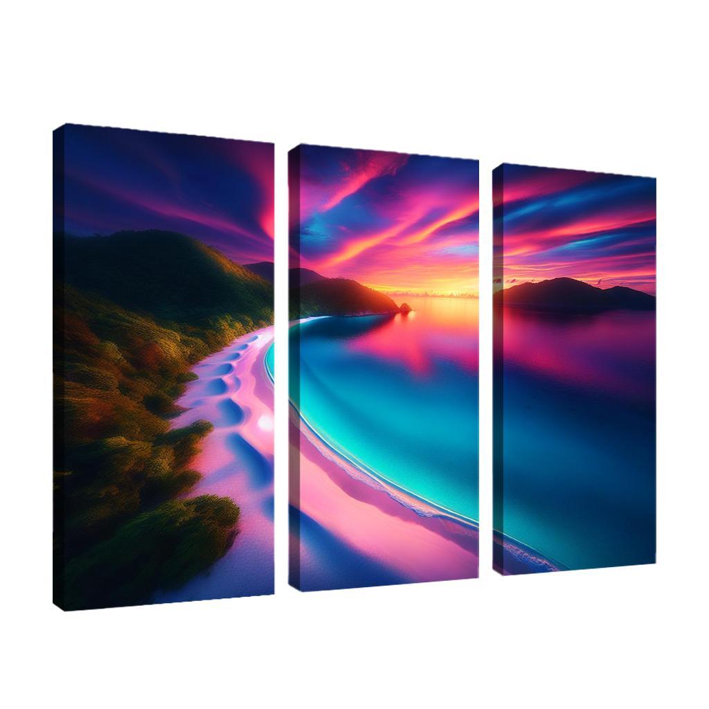 Tranquil Shores A Solitary Retreat Art Trends