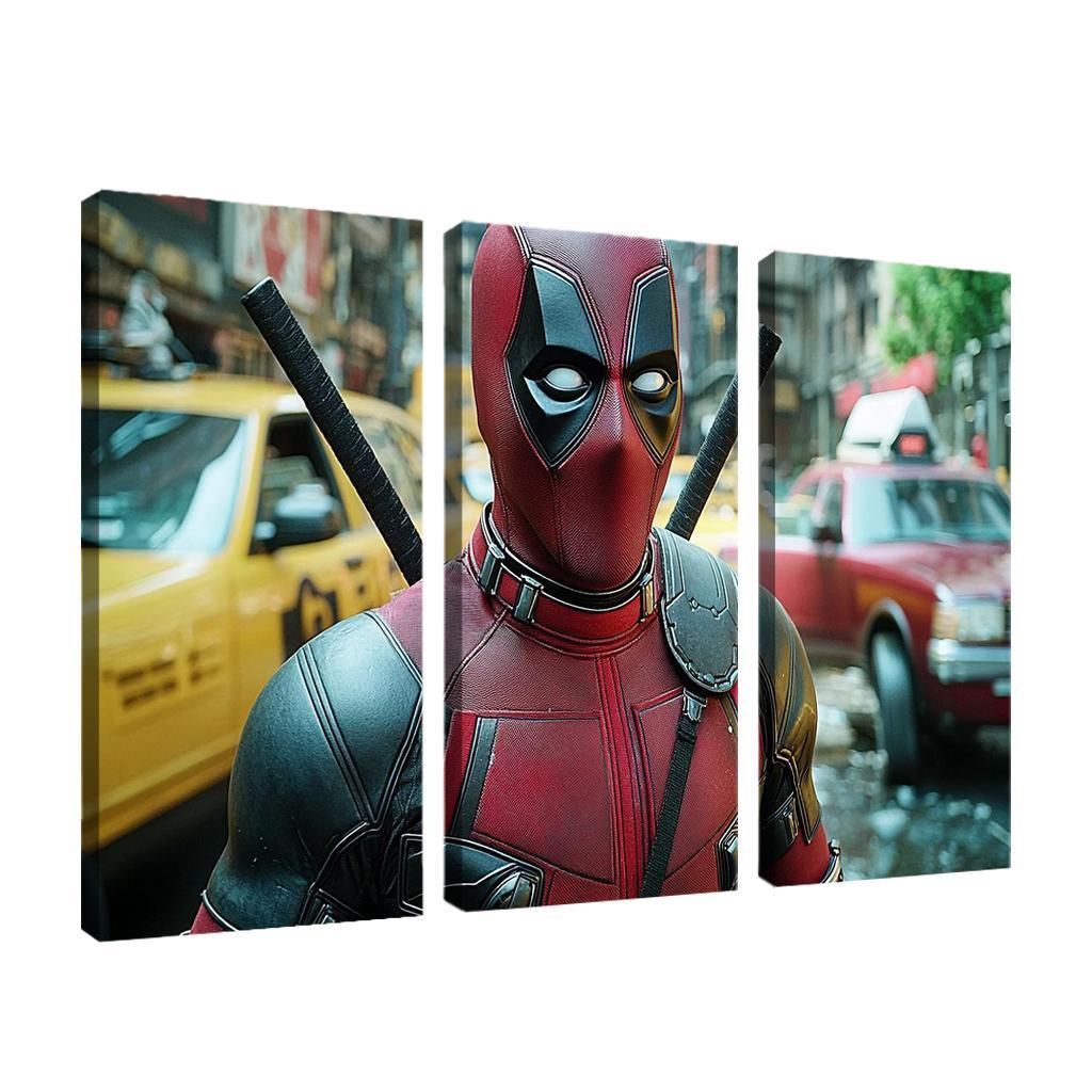 Ryan Reynolds The Merc With A Heart Of Gold Framed Paintings