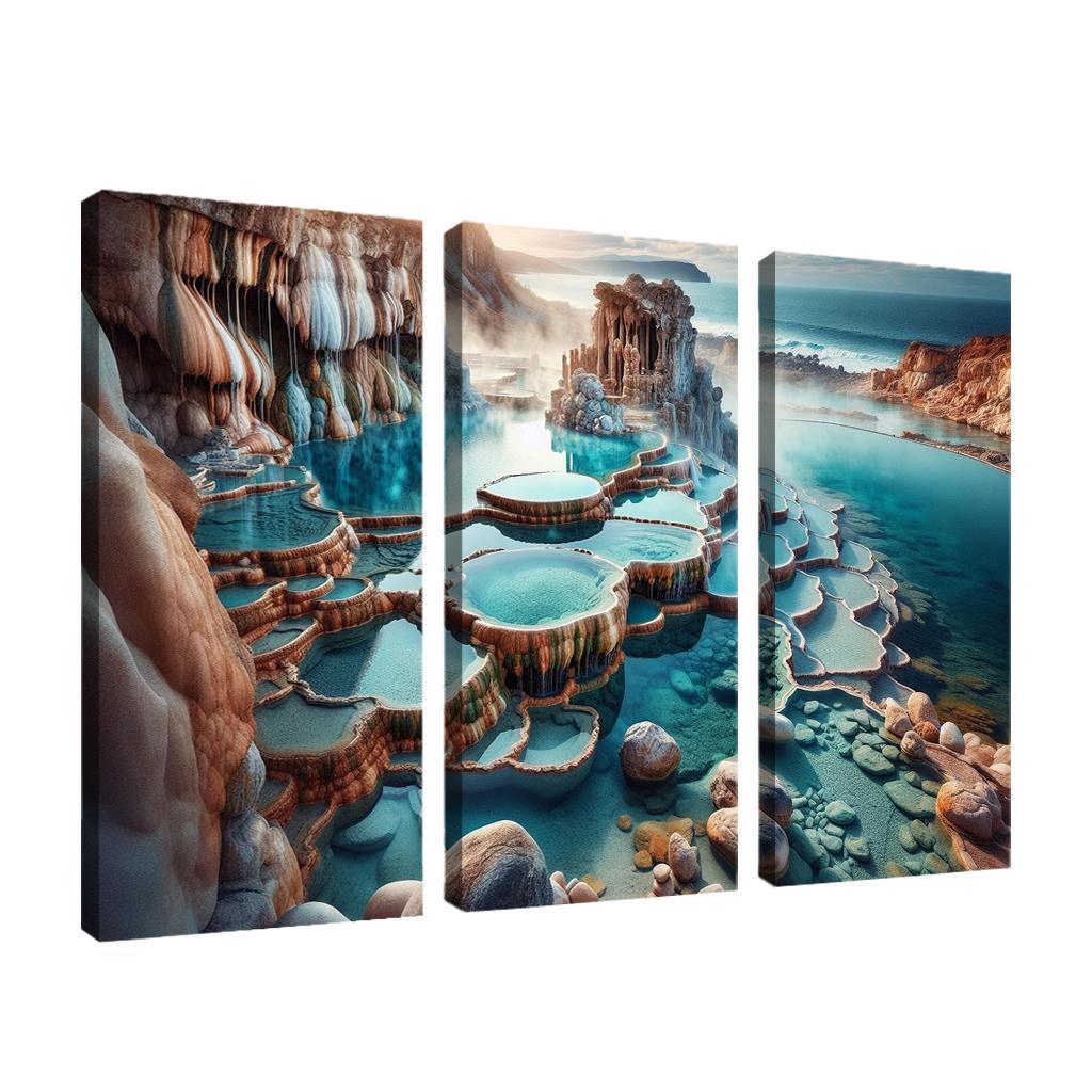 Blue Lagoon Natural Thermal Springs Premium Artwork Frames