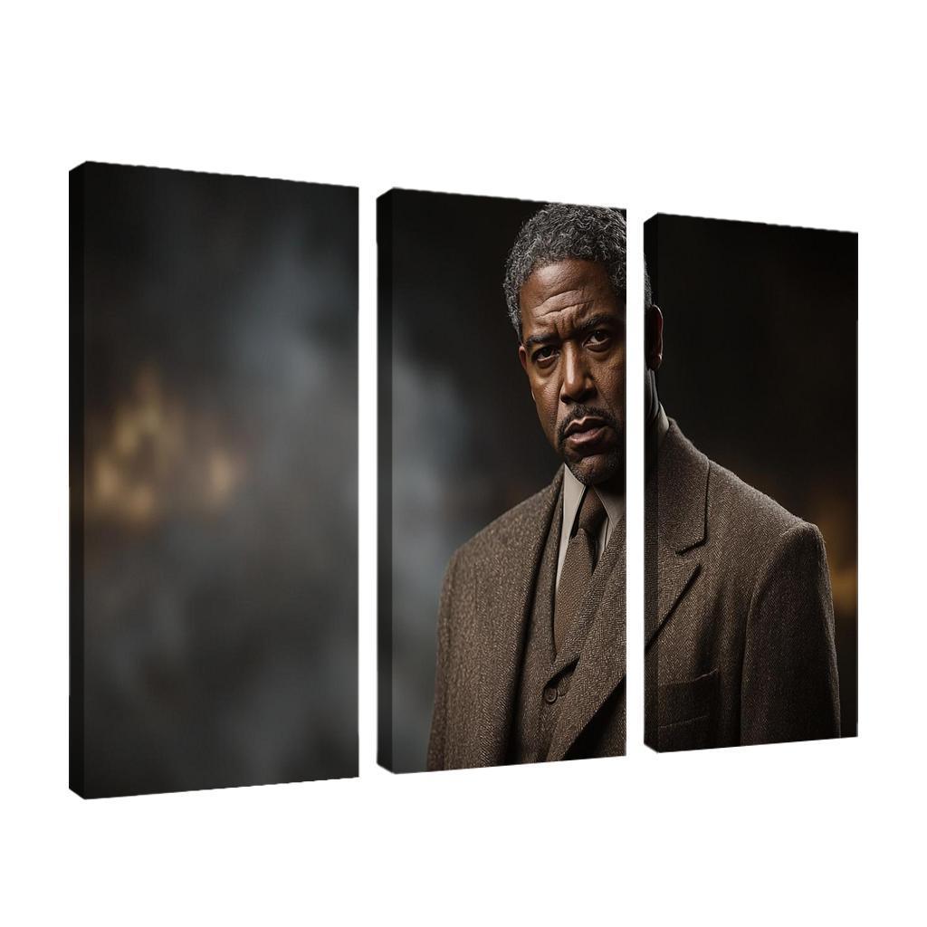 Denzel Washington The Voice Of A Leading Man Framed Paintings