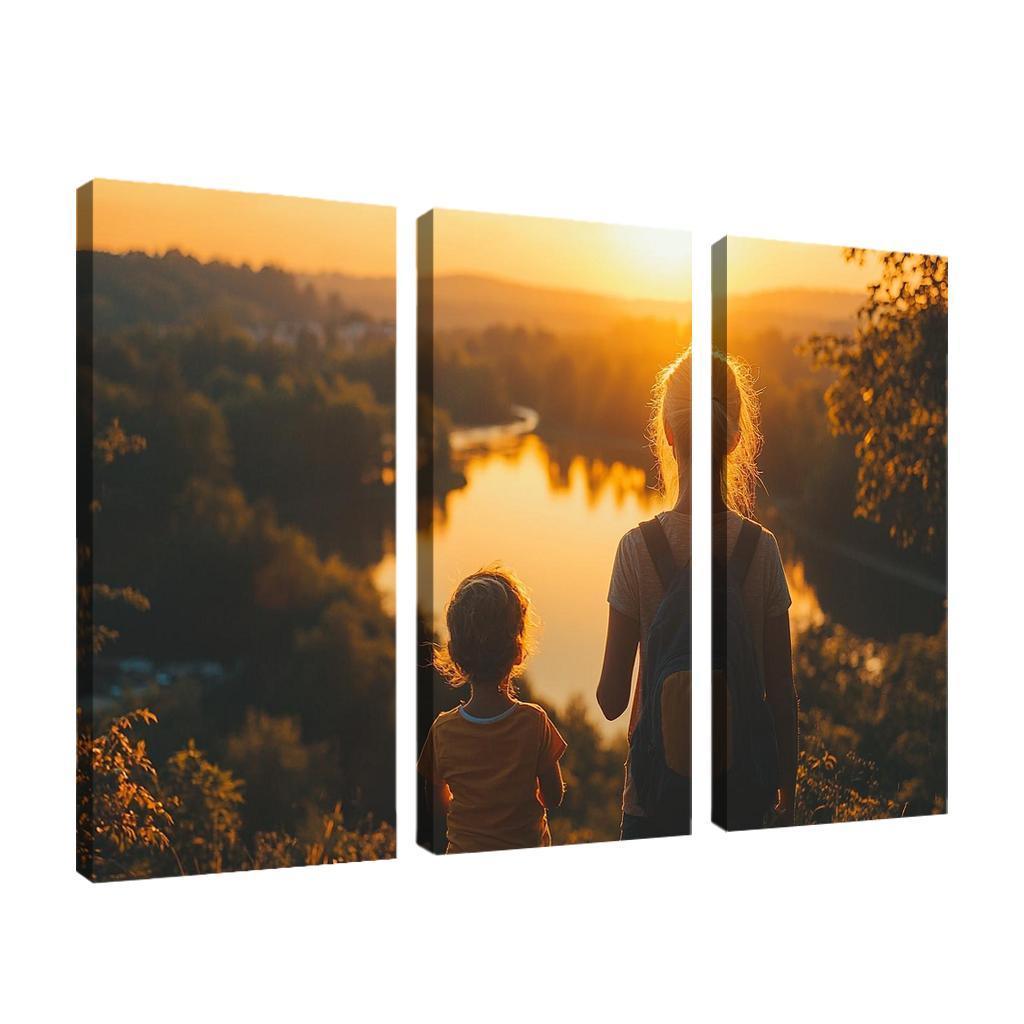 Her Unwavering Spirit A Mothers Strength Canvas Paintings Frame