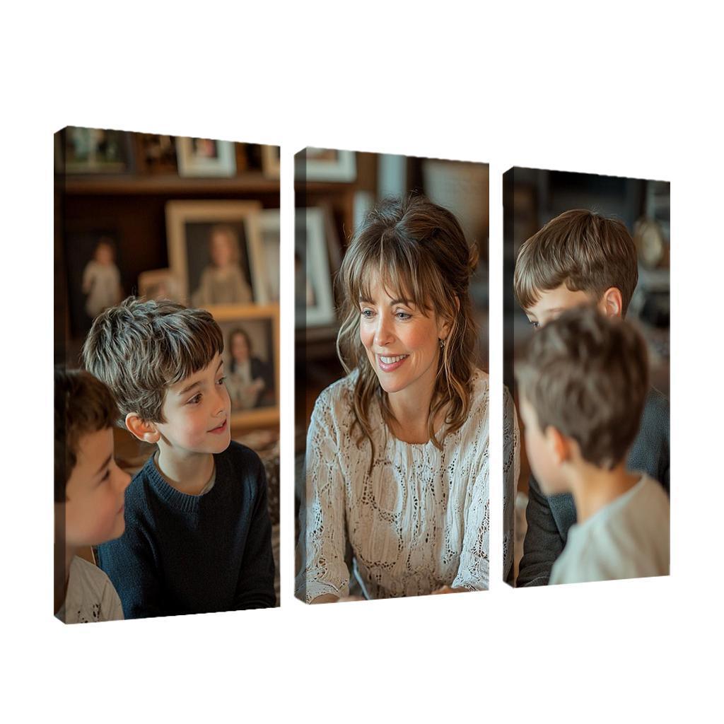 The Wisdom Of Generations Lessons From Mom Custom Paintings Frame