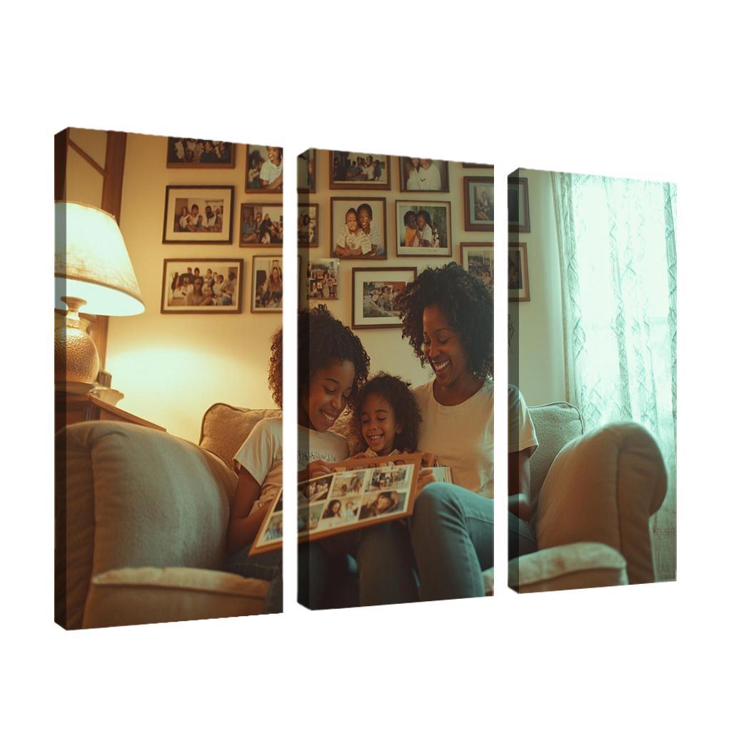 Reflections Of Love A Journey Through Time Custom Paintings Frame