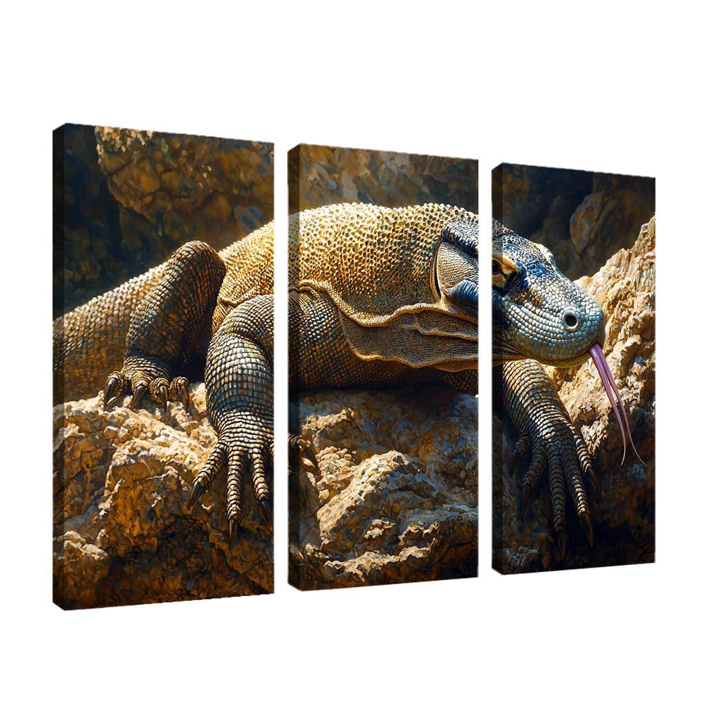 The Powerful Komodo Dragon The Earth's Largest Lizard Art Trends