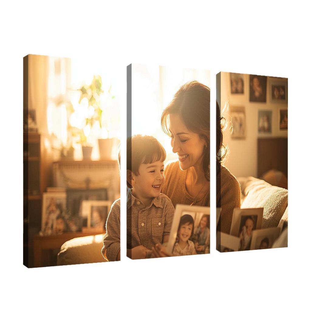 Moments In Time A Mother's Embrace Through The Years Canvas Paintings Frame