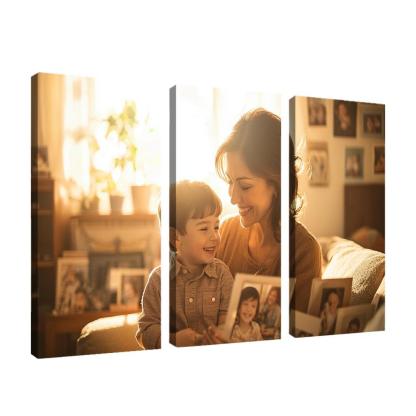 Moments In Time A Mother's Embrace Through The Years Canvas Paintings Frame