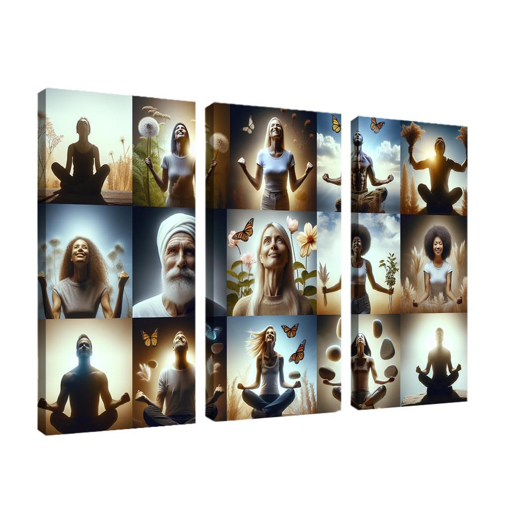 Resilience In The Face Of Adversity Stories Of Survivors Custom Paintings Frame